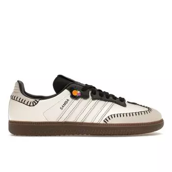 adidas Samba OG Da de Muertos Pack - Off White Мужские кроссовки Кремовый Core-Черный Crew-Оранжевый JI3931 36