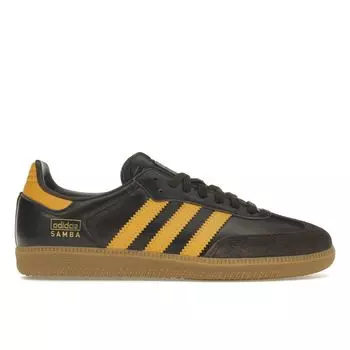 Adidas Samba OG Dark Brown Yellow Мужские кроссовки Preloved-Yellow Gum IG6174 41