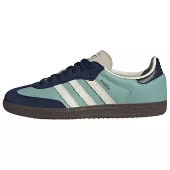 Adidas Samba OG Hazy Green Indigo Женские кроссовки Кремово-белая ночь-индиго JI4208 41