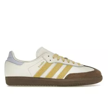 Adidas Samba OG Oat Violet Tone Женские кроссовки Кремово-белые IE0875 36