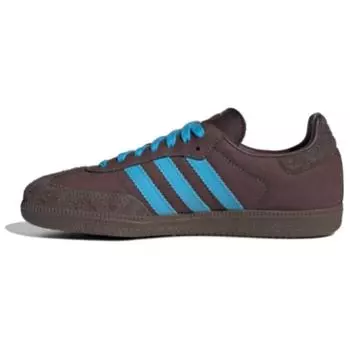 Adidas Samba OG Shadow Brown Sky Rush женские кроссовки темно-коричневые JI2733 35