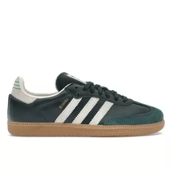 Adidas Мужские кроссовки Samba OG Shadow Green Cream White с золотисто-металлическим эффектом ID1483 40