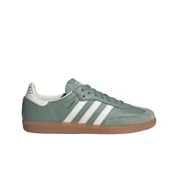 Adidas Samba OG Silver Green Chalk White IE7011 Женские кроссовки