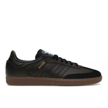 Унисекс кроссовки adidas Samba OG Triple Black Основной черный Резина IE3438 41