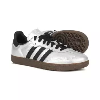 Кроссовки Adidas Samba Og W Silver Metallic Core Black JI4218230