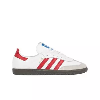 Adidas Samba OG White Better Scarlet IG1025 Мужские кроссовки