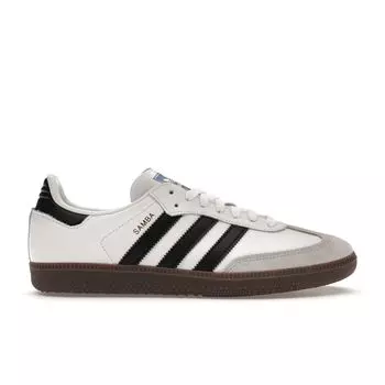 Adidas Samba OG White Clear Granite Женские кроссовки Cloud-White Core-Black IG9030 36