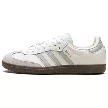 Adidas Samba OG White Granite Женские кроссовки Cloud-White Clear-Granite Gold-Metallic JH6479 40