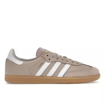Adidas Samba OG Wonder Taupe женские кроссовки Tan обувь-белое золото-металлик IE6523 36