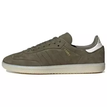 Adidas Samba Olive Strata Мужские кроссовки Green Core-White Aluminium IG9682 44