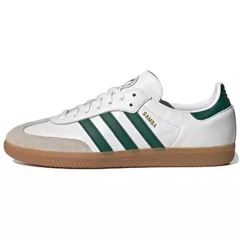 Adidas Samba Team Mexico Мужские кроссовки White Cloud-White Collegiate Green HQ7036 36
