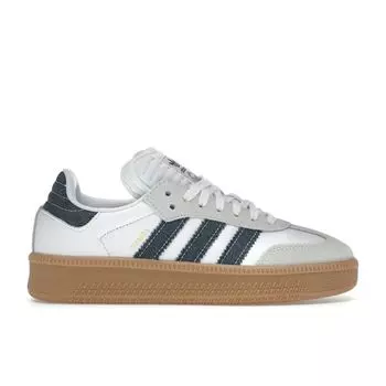 adidas Samba XLG Белые Ночной Индиго Деним Мужские Кроссовки Облачно-Белый Основной-Белый JQ7440 40