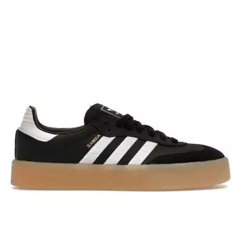 Adidas Sambae Black White Gum Женские кроссовки Core-Black Cloud-White ID0436 36