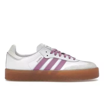 adidas Sambae White Preloved Purple Женские кроссовки Cloud-White Off-White IE9106 38