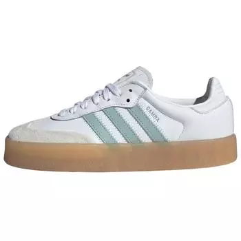 adidas Sambae White Wonder Blue женские кроссовки Cloud-White Off-White JP5609 38