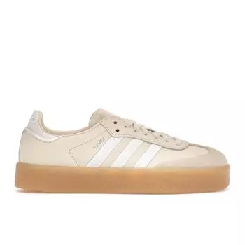 adidas Sambae Wonder White Silver Metallic Gum Женские кроссовки Cream Cloud-White ID0434 40