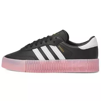 Adidas Sambarose Black True Pink Женские кроссовки Core-Black Cloud-White FX6268 36