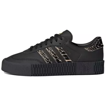 Adidas Sambarose Cheetah Print Женские кроссовки Black Core-Black Bliss FZ3636 36