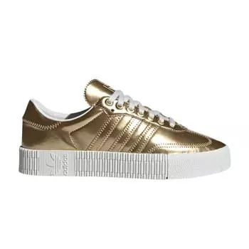 Adidas Sambarose Gold Metallic Женские кроссовки Crystal-White FV4319