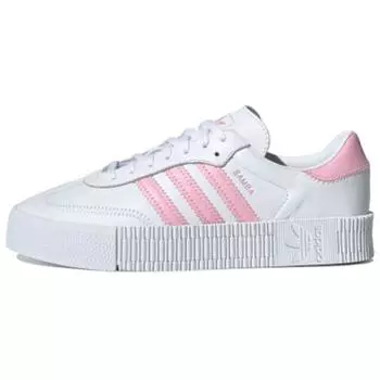 Adidas Sambarose True Pink Женские кроссовки White Footwear-White Cloud-White FU7456