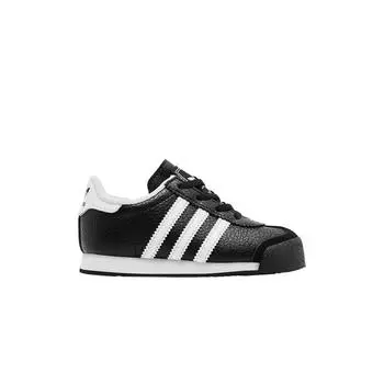 Adidas Samoa I Черно-белые детские кроссовки Core-Black Cloud-White FW3672 19
