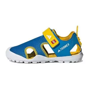 Adidas Сандалии Terrex Captain Toey LEGO Bright Blue Cloud White Eqt Yellow (GS) Детские кроссовки IE4977 34