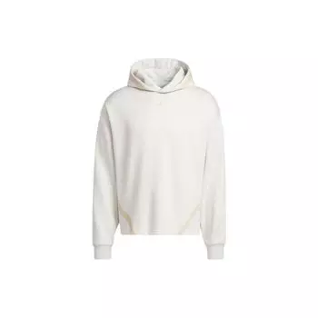 Adidas Select Полосатый повседневный пуловер с принтом логотипа Мужская толстовка с капюшоном Off-White IC2420 L