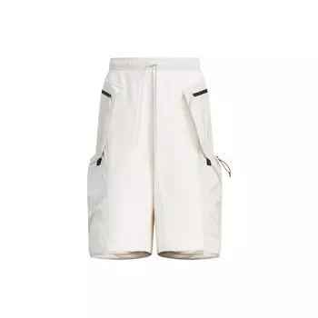Adidas Шорты Future Style Woven Mix, однотонные, минималистичные, рабочая одежда, свободный крой, спортивные, повседневные, мужские шорты, розовые, белые JI9892 S