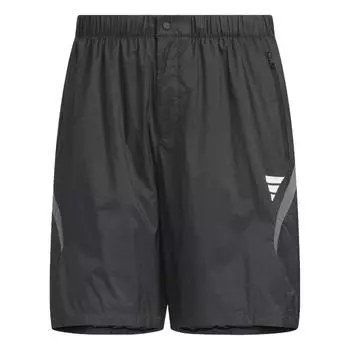 Adidas Шорты тканые Fos Future Style Удобные Модные Простые Повседневные Шорты Мужские Шорты Угольно-черные JM8593 L