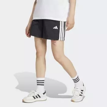 Adidas Шорты женские SESSENTIAL 3S lifeStyle Woven Shorts Удобные свободные шорты с высокой посадкой AXS