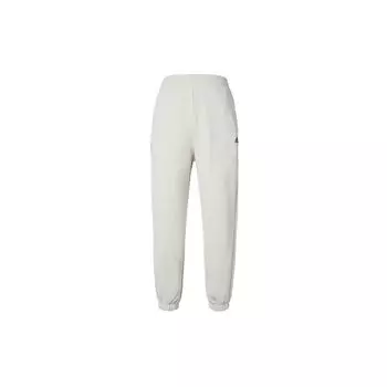 Adidas Штаны с логотипом, однотонные, флисовые, с толстыми манжетами, свободные, трикотажные, спортивные штаны унисекс, фосфорно-коричневые IV7602 XXL