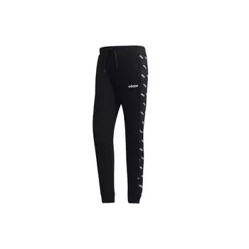 Adidas Штаны спортивные мужские Jogger в стиле пэчворк с принтом логотипа, черные FM6076 M