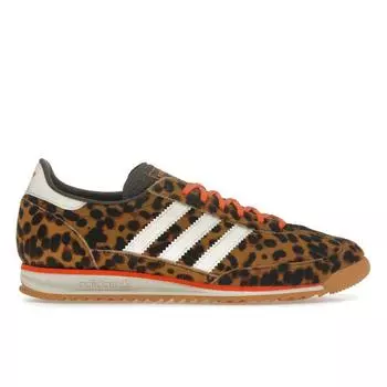 Adidas SL72 OG Cheetah Pack - женские кроссовки Impact Orange Brown Dark-Brown Off-White JI0189 38