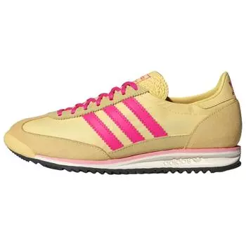 Adidas SL72 OG Почти Желтый Шокирующий Розовый Женские Кроссовки Кремовый Основной Черный JQ6416 36