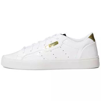 adidas Sleek Gold Metallic Женские кроссовки White Cloud-White Crystal-White FV3395