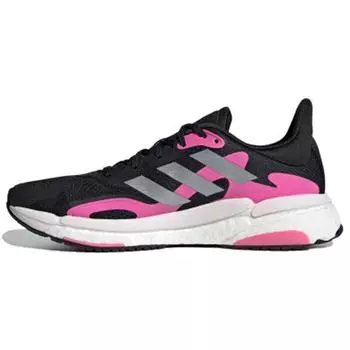 Adidas Solar Boost 3 Black Screaming Pink Женские кроссовки Core-Black Halo-Silver FY0304 36