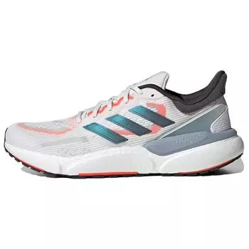 Adidas Solarboost 5 White Solar Red Мужские кроссовки Crystal-White Grey-Five GW1962 42
