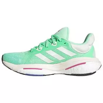 adidas SolarGlide 6 Pulse Mint Женские кроссовки Green Zero-Metallic Lucid-Fuchsia GV9151