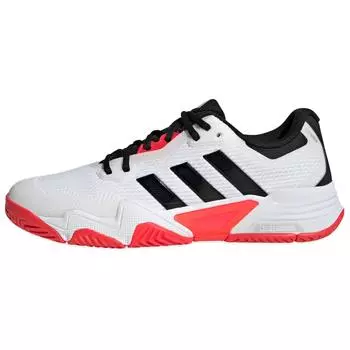 Adidas SoleMatch Control 2 белые черные красные мужские кроссовки Cloud-White Core-Black Silver-Metallic IH3088 40