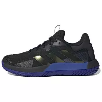 Adidas SoleMatch Control Black Lucid Fuchsia Мужские кроссовки Core-Black HQ8438 40