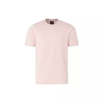 Adidas Однотонная повседневная футболка с круглым вырезом и логотипом, унисекс, розовые топы IT4338 XL