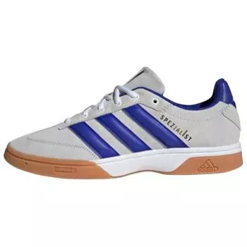 Adidas Spezialist Indoor Grey Lucid Blue Gum Мужские кроссовки Cloud-White Grey-Two JS0240 41