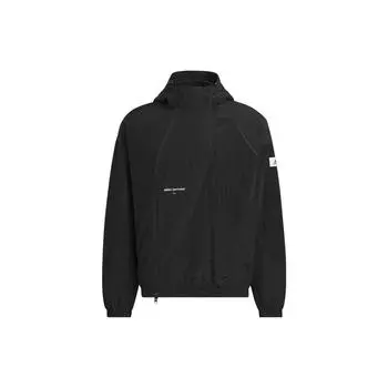 Adidas Спортивная куртка для отдыха с логотипом Мужская куртка черного цвета IP4986 L