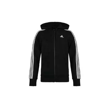 Adidas Спортивная куртка с тремя полосками Мужская Верхняя одежда Черный B47368 M