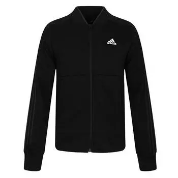 Adidas Спортивная куртка с воротником-стойкой на молнии, мужские куртки, черные EH3775 M