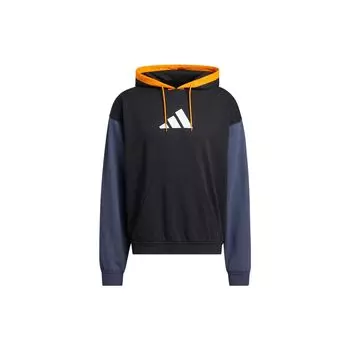 Adidas Спортивная повседневная толстовка с длинным рукавом American Hoodie Мужская толстовка с капюшоном черного цвета H61048 M