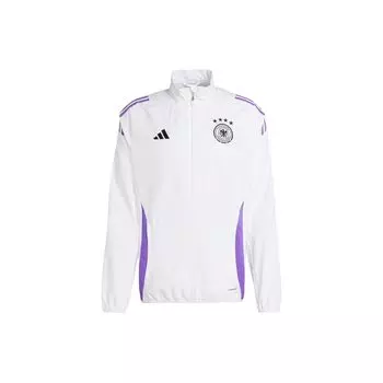 Adidas Спортивная тренировочная куртка с воротником Мужские топы Белые IP6513 M
