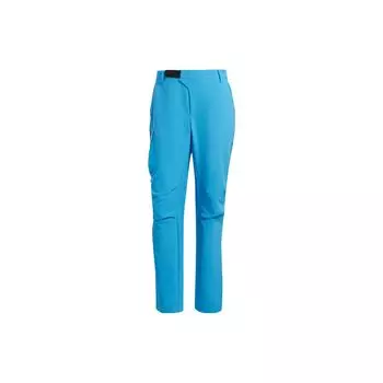 Adidas Спортивные брюки прямого кроя Terrex Madetober мужские, синие HI3624 XL