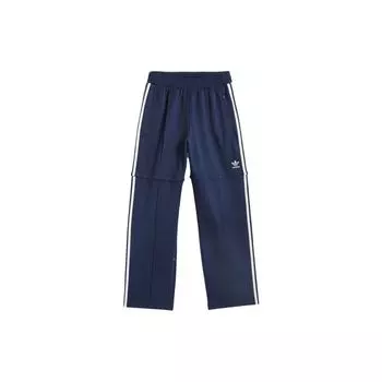 Adidas Спортивные штаны Pop Beckenbauer Collegiate Navy/Chalk White, унисекс, уличная одежда IX1975 XL