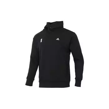 Adidas Спортивный пуловер с принтом, мужская толстовка с капюшоном, черный GP0912 XL